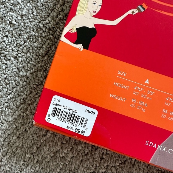 Spanx Sheers All Day Support Nude Size C Tummy Support‎ Pantyhose - Picture 5 of 5